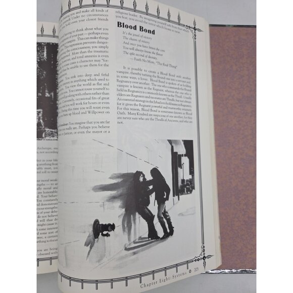 White Wolf Vampire The Masquerade WW2002  2nd Ed 1st Printed Vinyl Cover 1992 VG - Picture 13 of 16